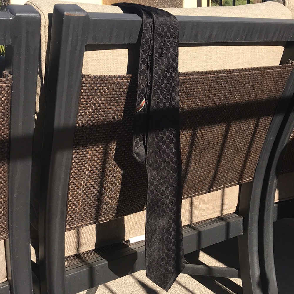 Authentic Gucci Brand Black tie